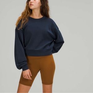 Lululemon Perfectly Oversized Cropped Crew *Softstreme™